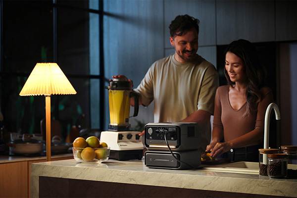 Przenośna stacja zasilania EcoFlow River 3 Max szara